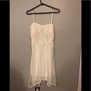 NO BOUNDARIES WHITE DRESS